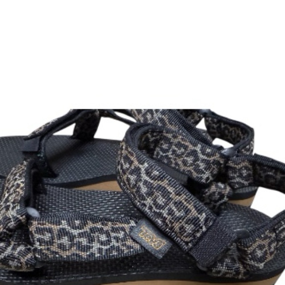 Teva Womens Flatform Universal DORINDA Leopard Print size 7 - Picture 6 of 10